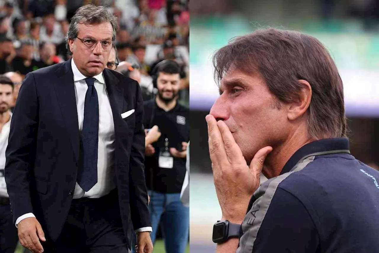 Giuntoli lo toglie a Conte: dal Napoli alla Juve, conferma ufficiale