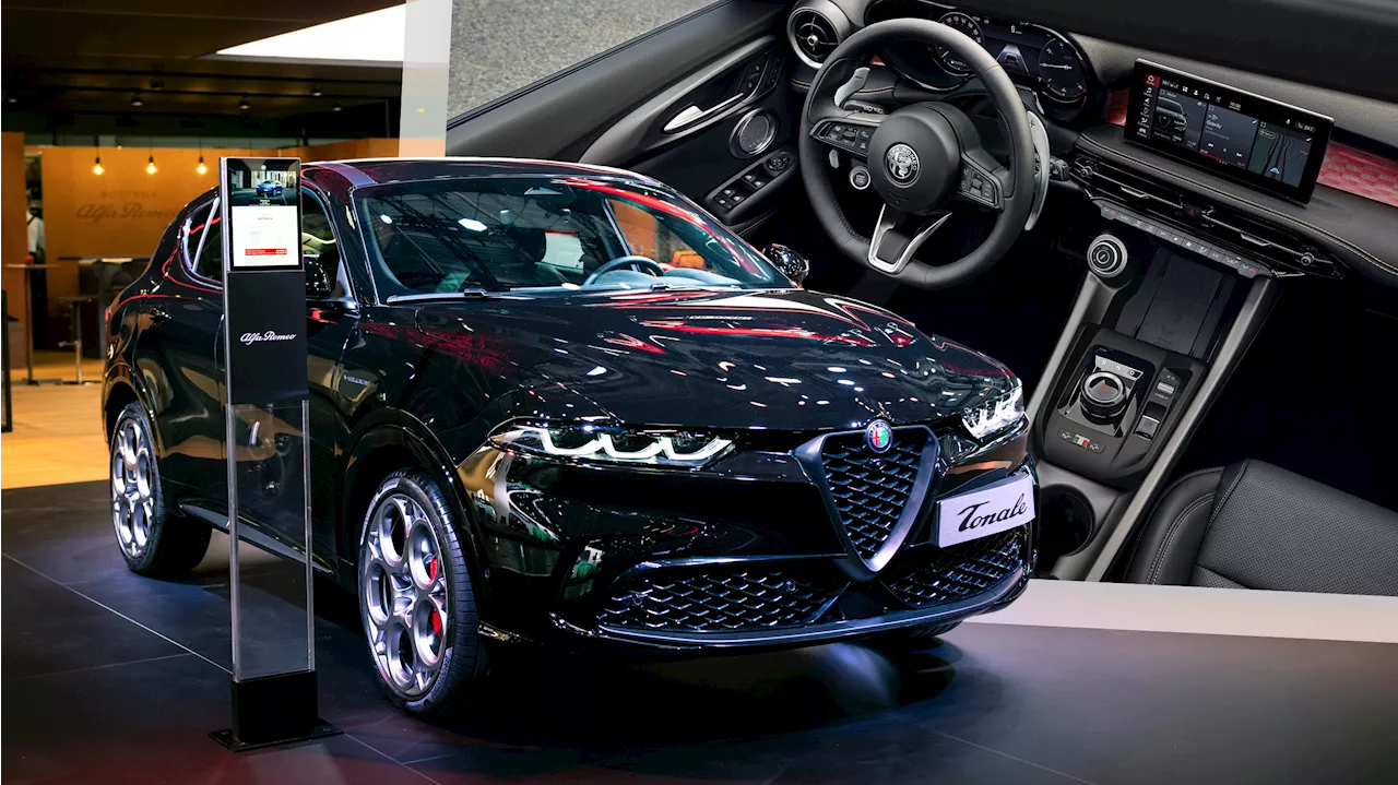 Alfa Romeo’s 2025 Tonale Debuts In Paris With Subtle Interior Refresh