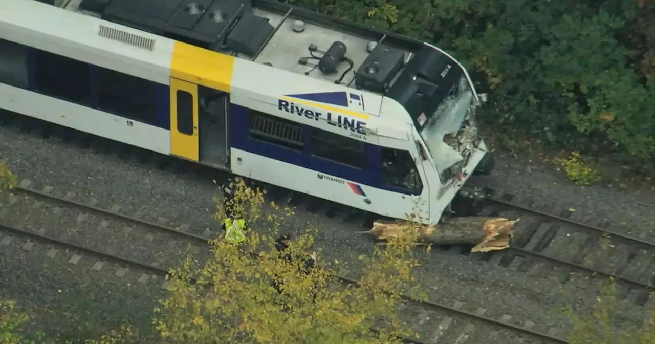 Train operator killed after NJ Transit River Line crash in Burlington County