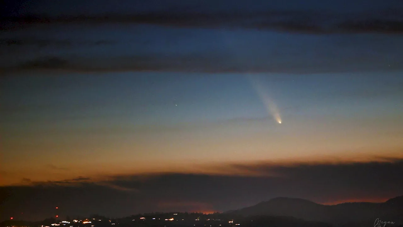 Friends Catch Glimpse of Rare Comet Over Esquimalt