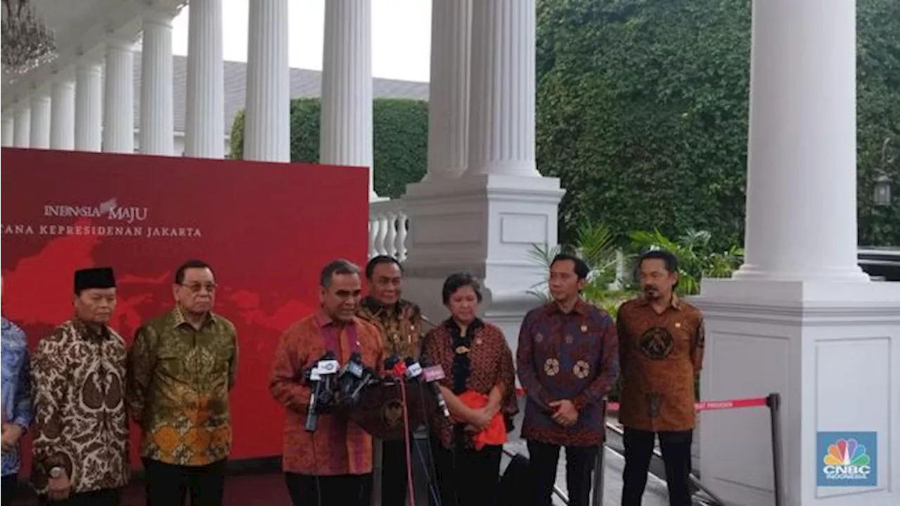 Pimpinan MPR RI Temui Jokowi di Istana, Ini Bocoran yang Dibahas