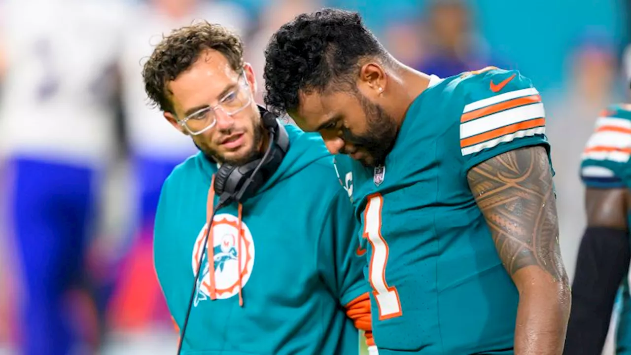 Miami Dolphins head coach expects Tua Tagovailoa to play again this year after latest concussion