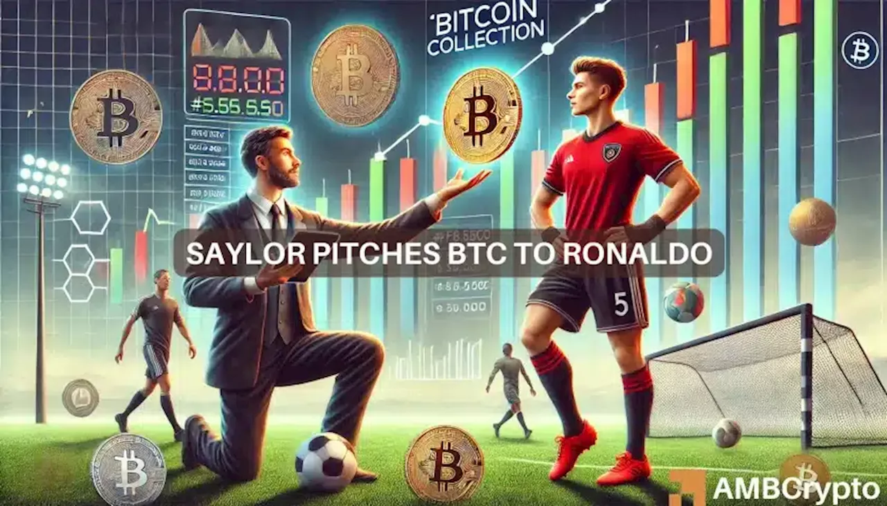 Michael Saylor Proposes Bitcoin Collection to Cristiano Ronaldo