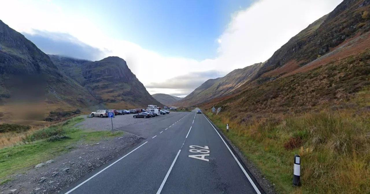 Crash near popular Glencoe hiking destination closes both sides of busy A-road