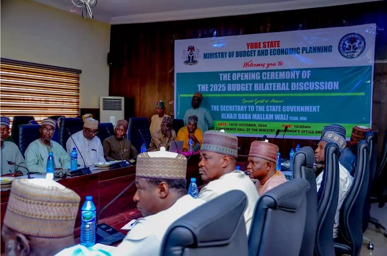 Yobe kicks off 2025 budget bilateral discussions with MDAs, stakeholders