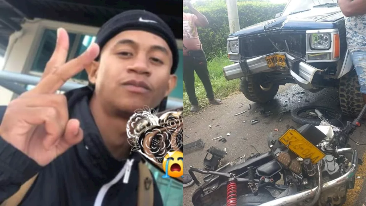 Fallece motociclista que chocó contra una camioneta en San José de Saco, Atlántico