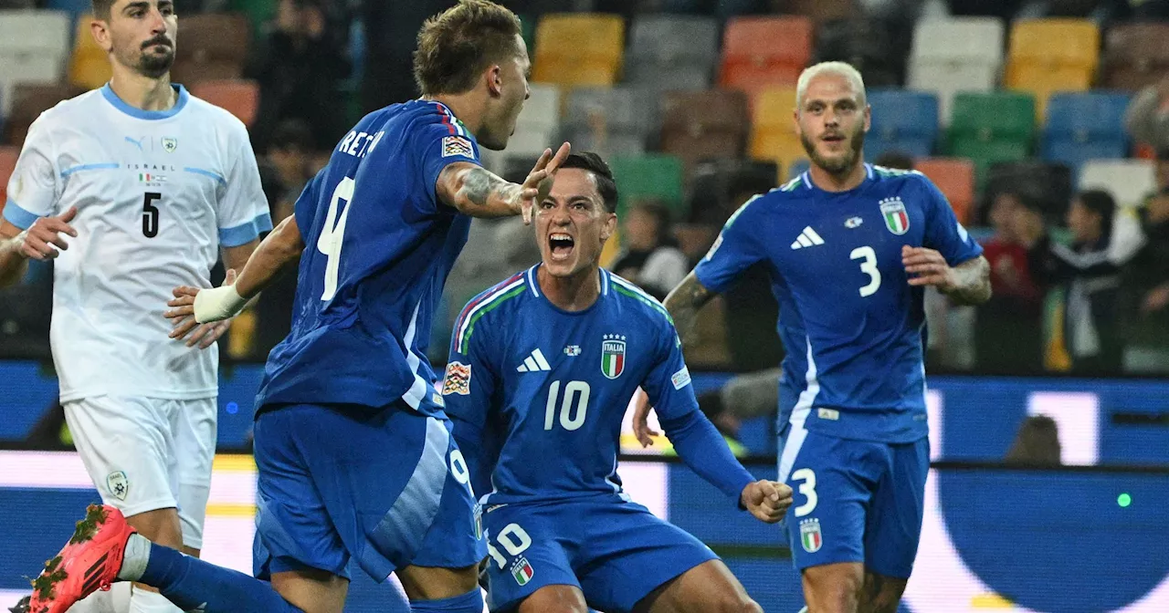 Ligue des Nations : l'Italie presque en quarts près sa victoire contre Israël (4-1)