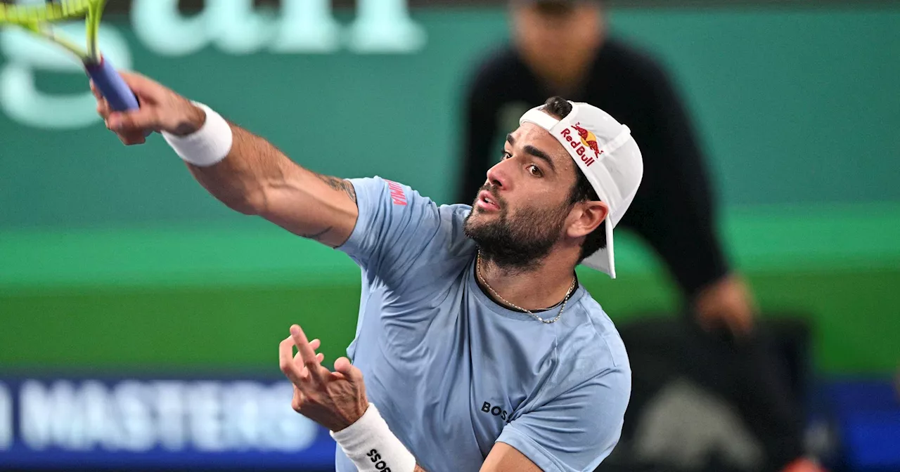 Matteo Berrettini alza l'intensità e vince il derby con Luciano Darderi: 6-4 6-3