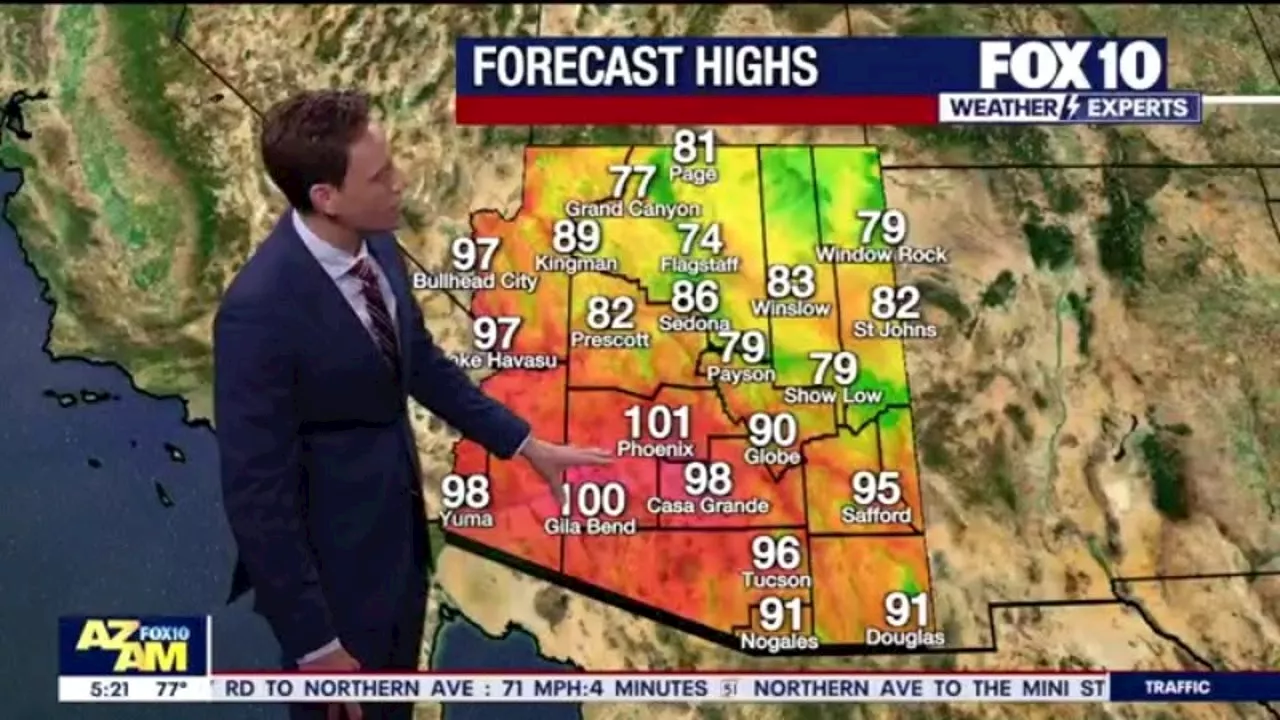 Arizona weather forecast: Possible record-breaking temps on Monday in Phoenix