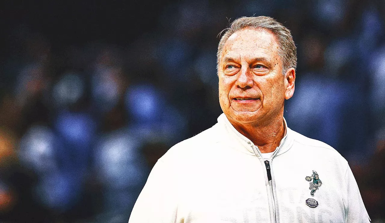 Tom Izzo honored by alma mater Northern Michigan during exhibition game