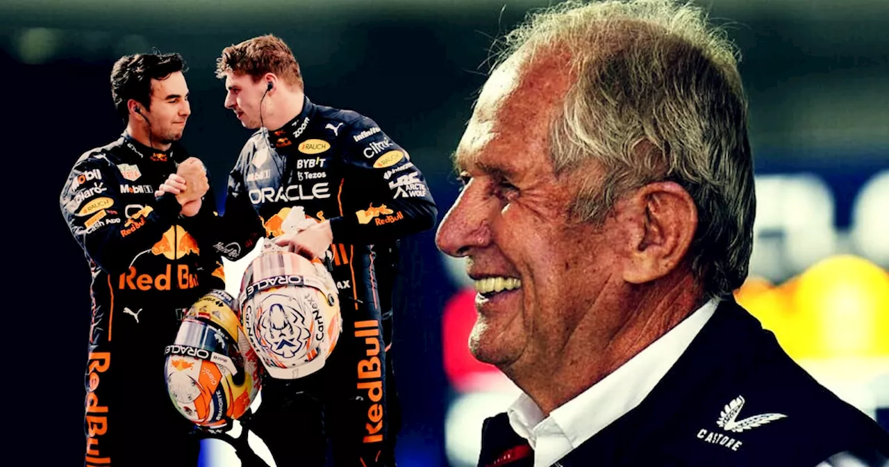 Helmut Marko confía en repunte de Checo con Red Bull para ‘ganar el título de constructores’