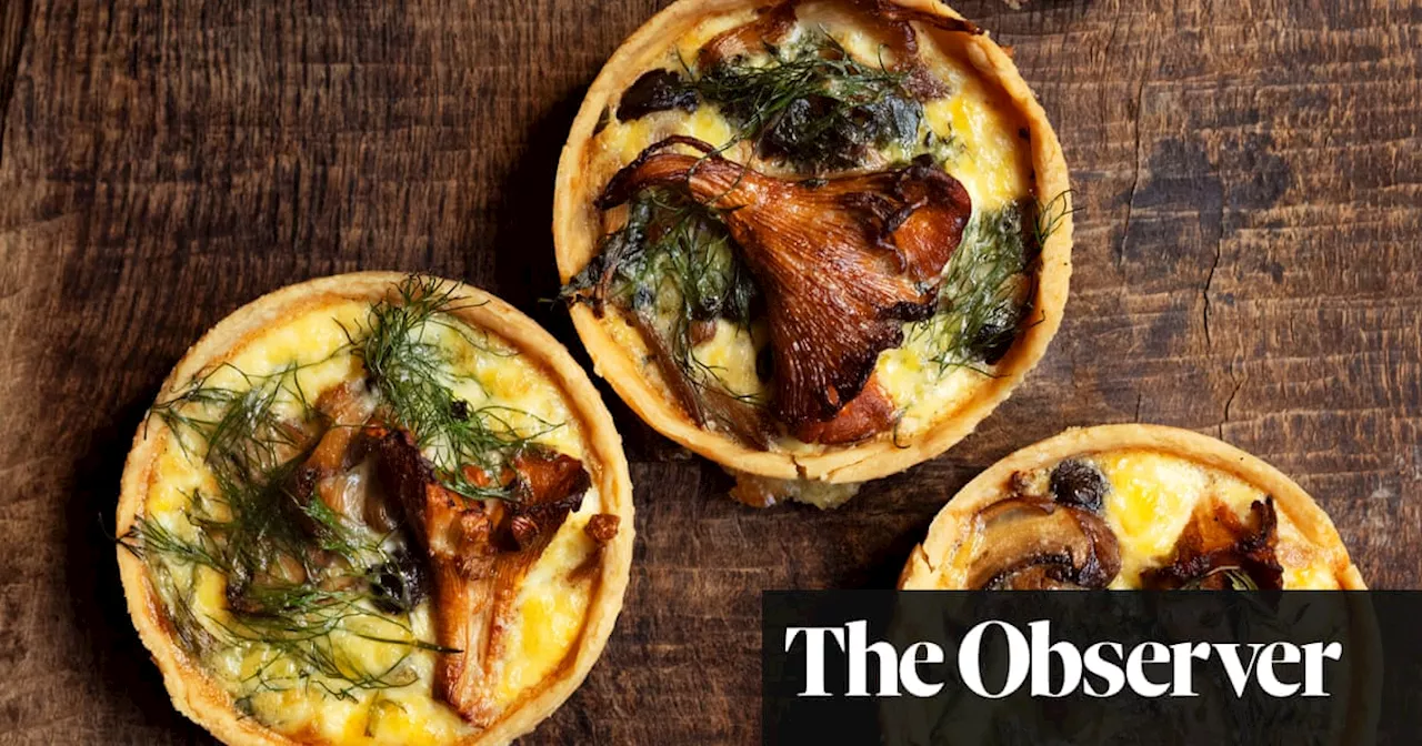 Nigel Slater’s recipes for mushroom tarts, and miso mushrooms