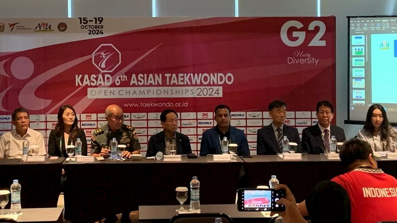 Kasad Asian Taekwondo Open Championships 2024, Misi Indonesia Mengulangi Kejayaan