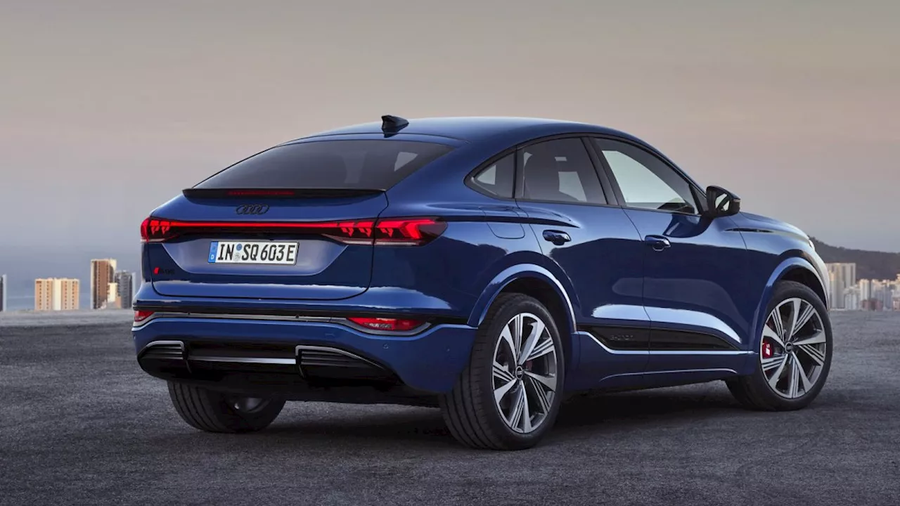 Audi Q6 Sportback e-tron​: Schöner Rücken soll entzücken