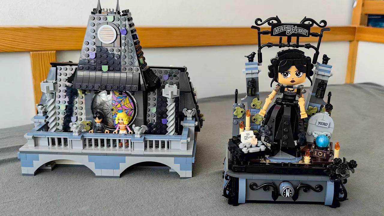  Passend zu Halloween kommt Wednesday als LEGO-Modell