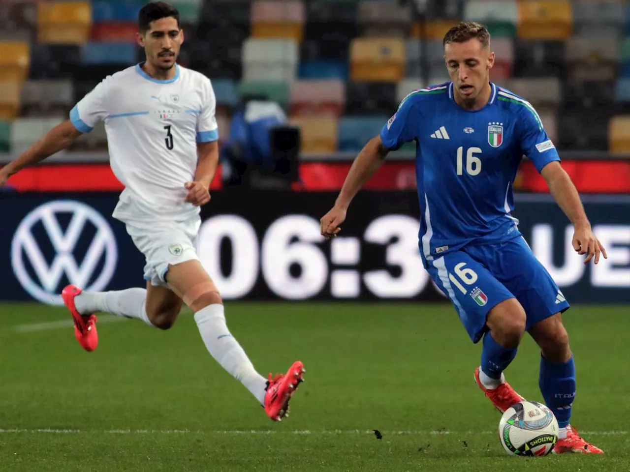 Nations League, Italia-Israele: fischi all'inno israeliano | Diretta 1-0, Retegui su rigore