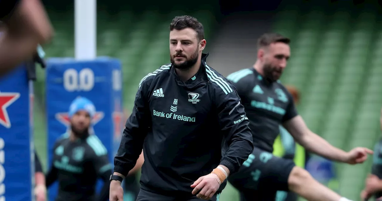 Robbie Henshaw returns to Leinster training ahead of Connacht game