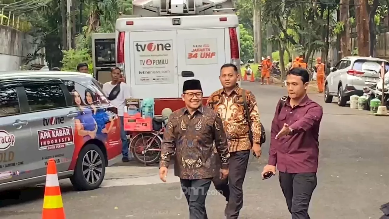 Dipanggil Prabowo ke Kertanegara, Cak Imin Tersenyum Lebar