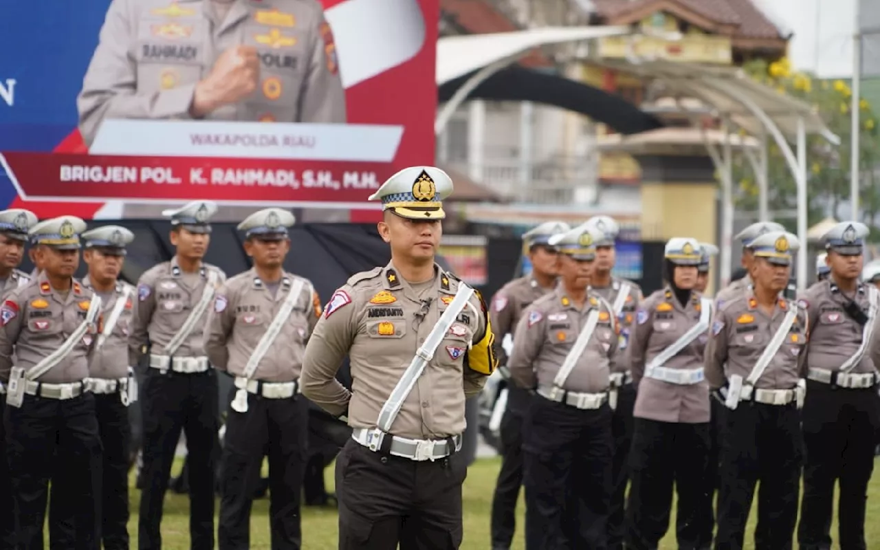 Operasi Zebra Lancang Kuning Digelar 14 Hari, Polda Riau Kerahkan 963 Personel