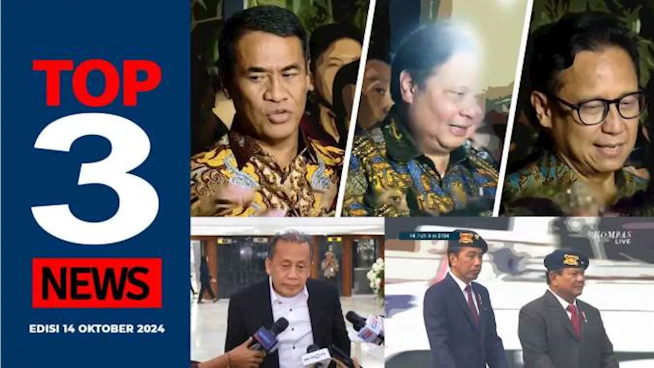 Prabowo Panggil Calon Menteri, Nasdem soal Calon Menteri, Jokowi Pimpin Apel [TOP3NEWS]