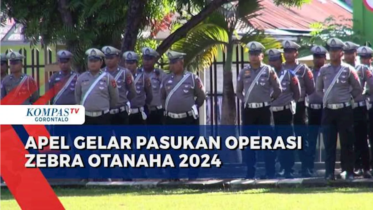 Tingkatkan Kepatuhan Berlalu Lintas, Polda Gorontalo Gelar Operasi Zebra Otanaha Selama 2 Pekan