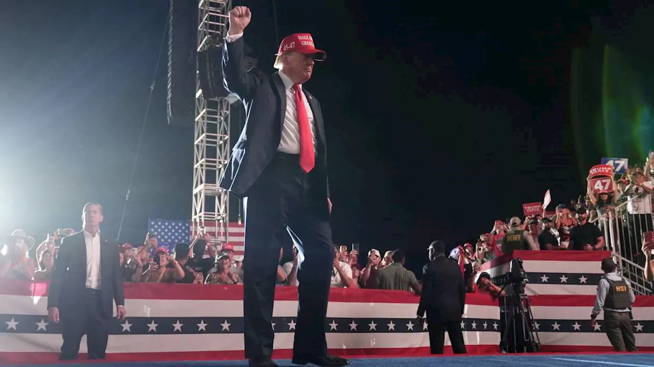 Man with loaded gun arrested at checkpoint near Trump's weekend rally in Southern California