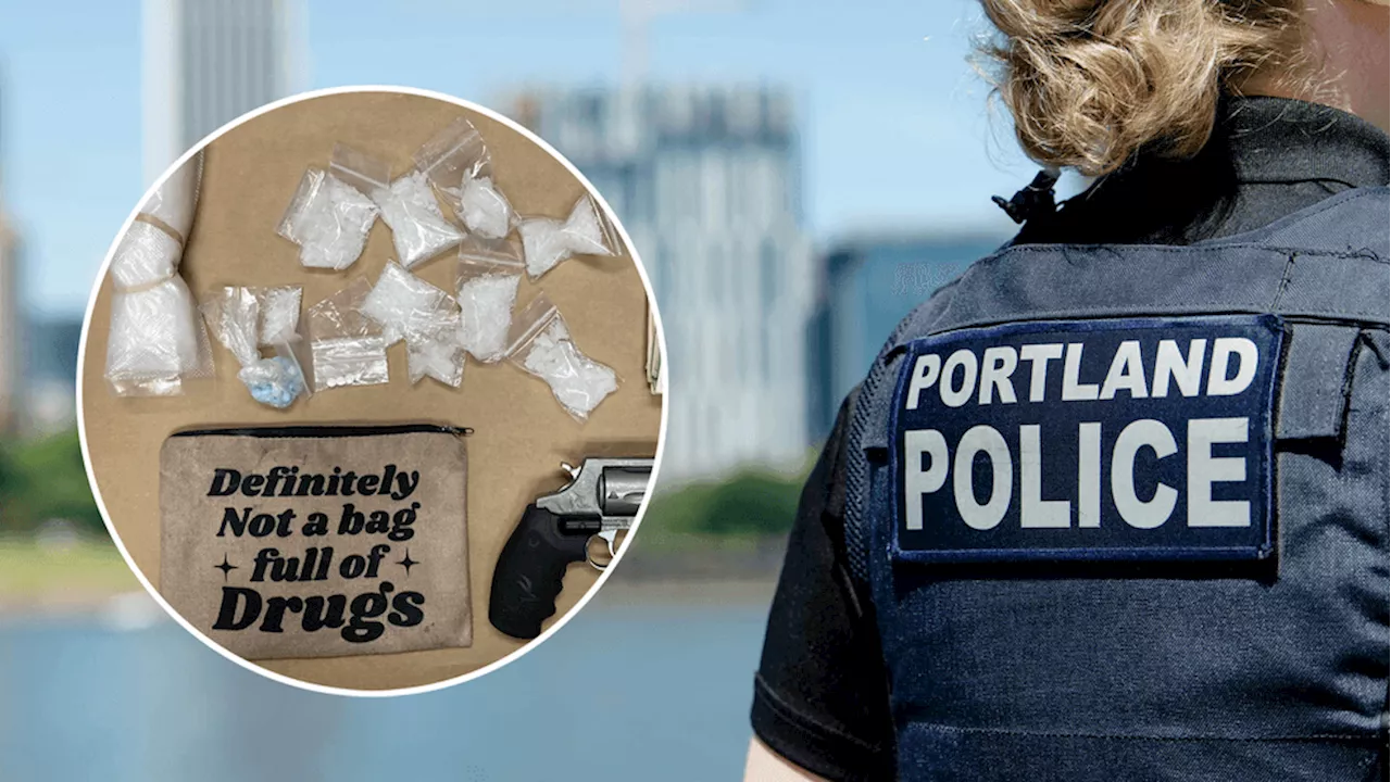 Oregon police seize 'bag full of drugs' labeled 'definitely not a bag full of drugs'