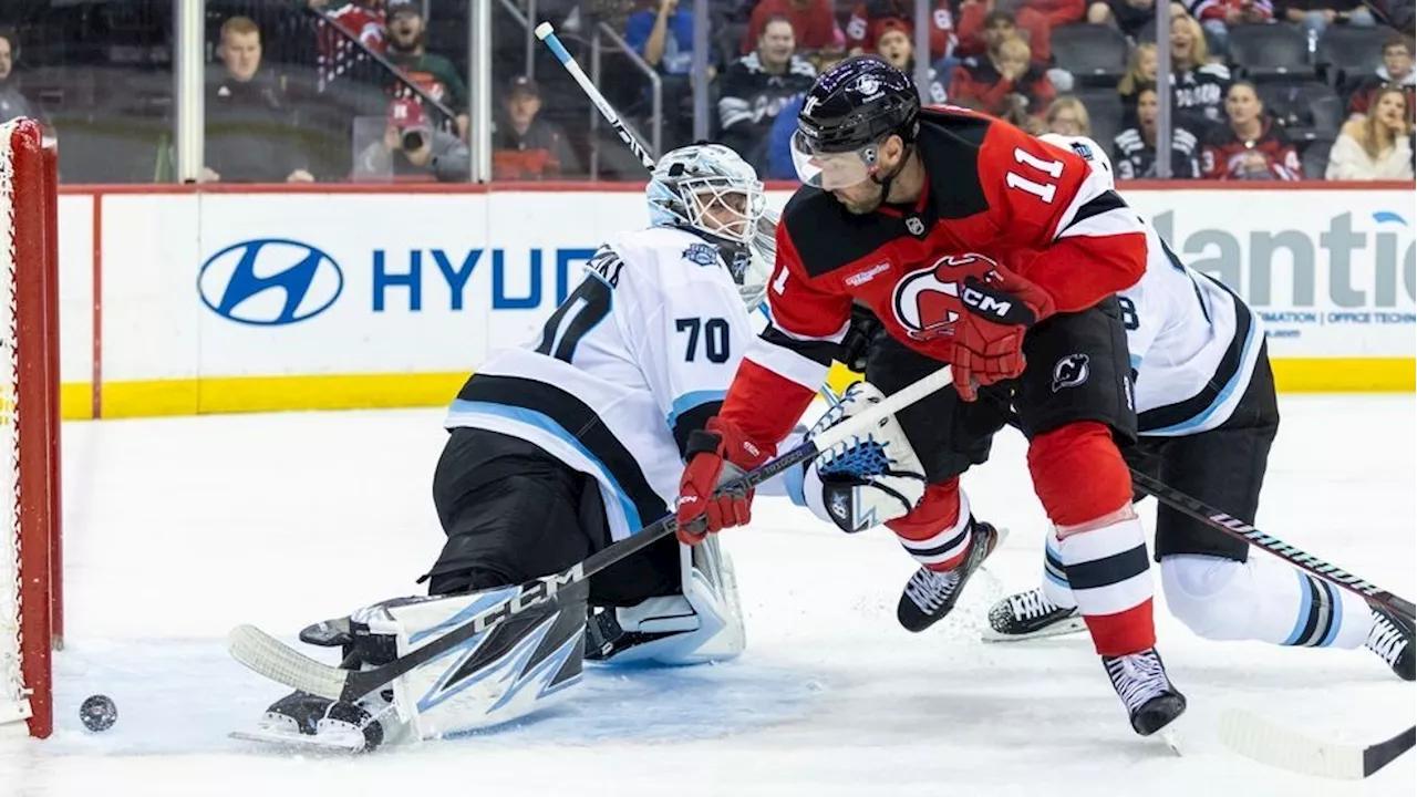 Utah Hockey Club suffers first loss as New Jersey Devils claim 3-0 victory