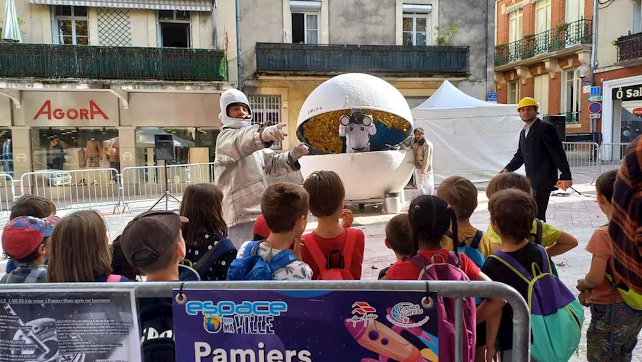 'Pamiers dans l’espace' placé sur orbite au stade Irénée-Cros, toute la semaine prochaine