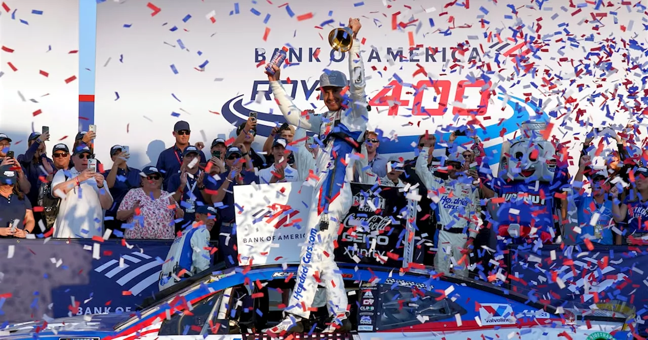 Larson domina en The Roval, 3 autos Hendrick avanzan a la siguiente ronda de playoffs en NASCAR