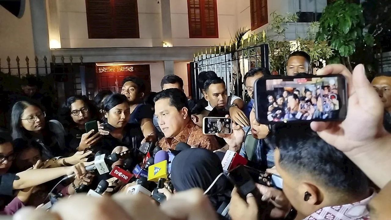 Dipanggil Prabowo Subianto Jadi Menteri Lagi, Erick Thohir Siap Jaga Amanah