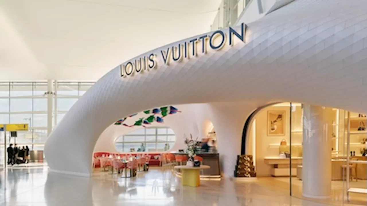 Louis Vuitton opens café at Heathrow Airport