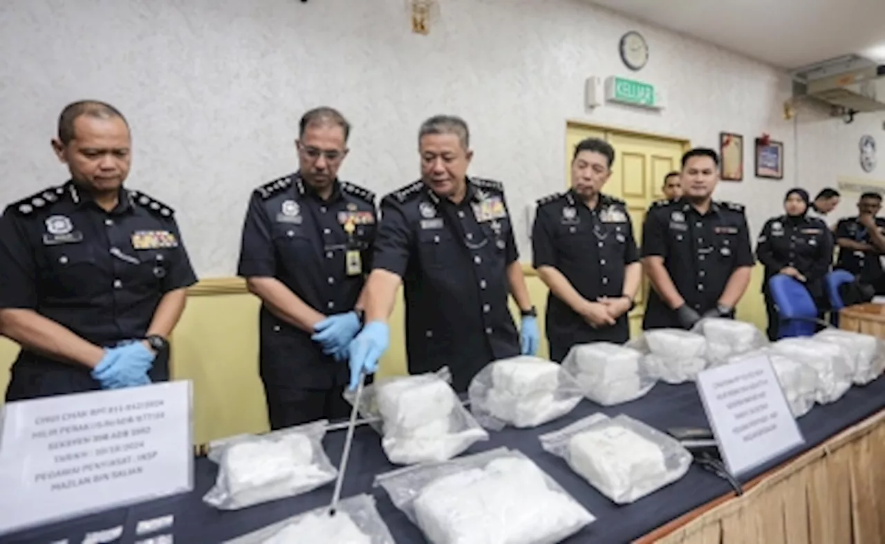 Police bust drug syndicate, arrest five and seize RM787,527 in drugs during Hilir Perak raid