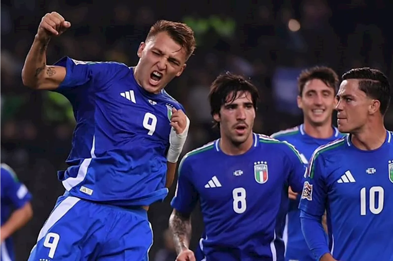 Hasil UEFA Nations League Italia Bantai Israel 4-1