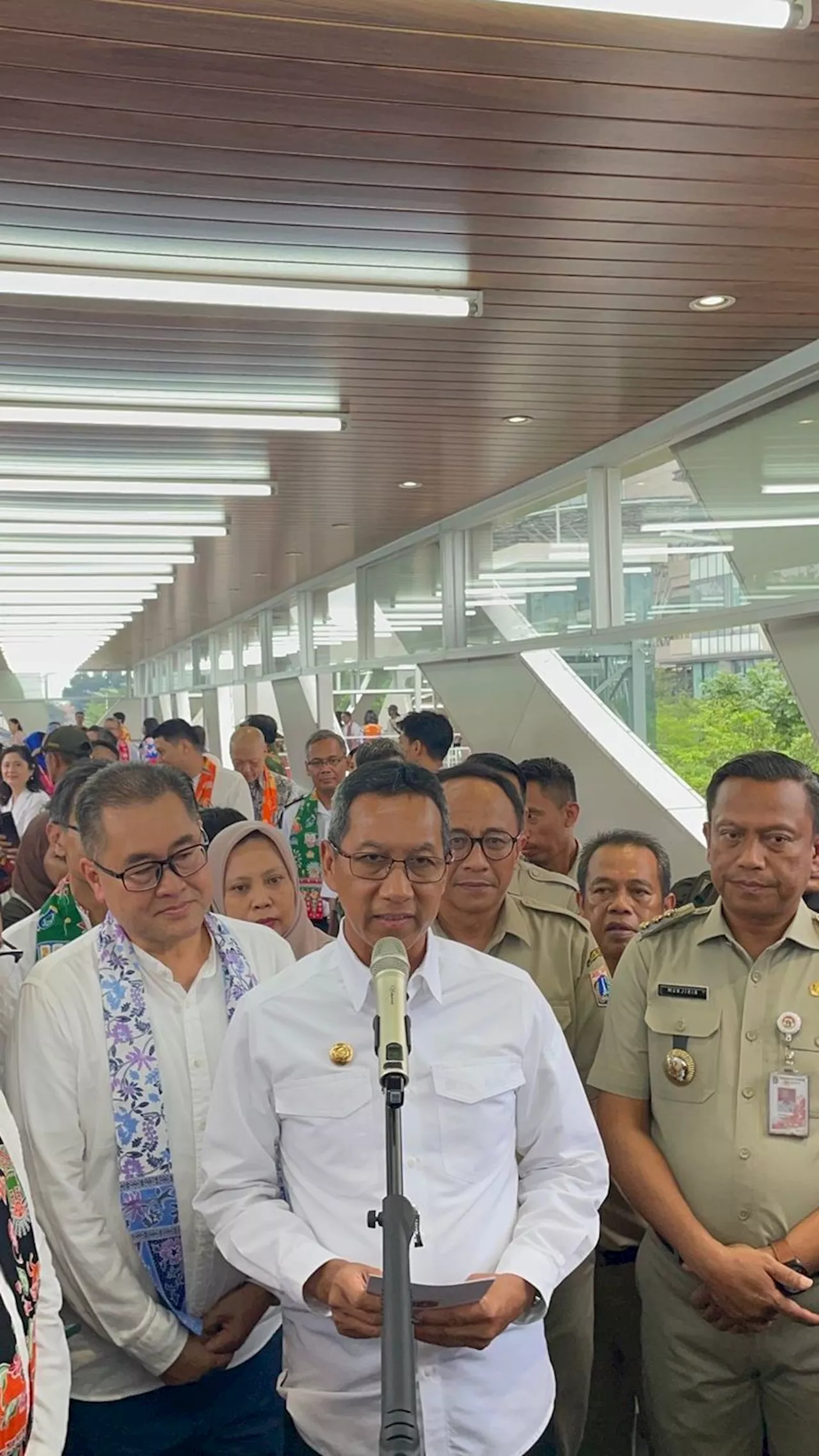 PJ Gubernur DKI Apresiasi Revitalisasi JPO Southgate Stasiun Tanjung Barat oleh Sinar Mas Land