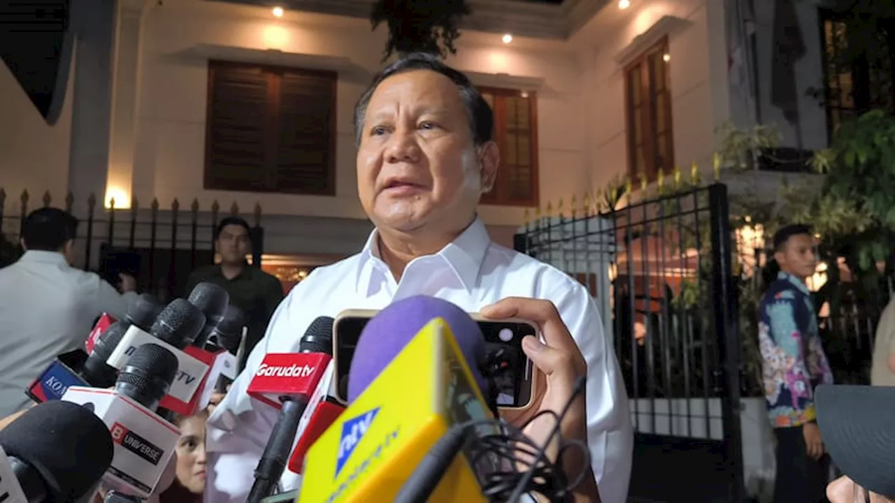 Prabowo Ketum Parpol Ajukan Calon Menteri Banyak dari Kalangan Profesional