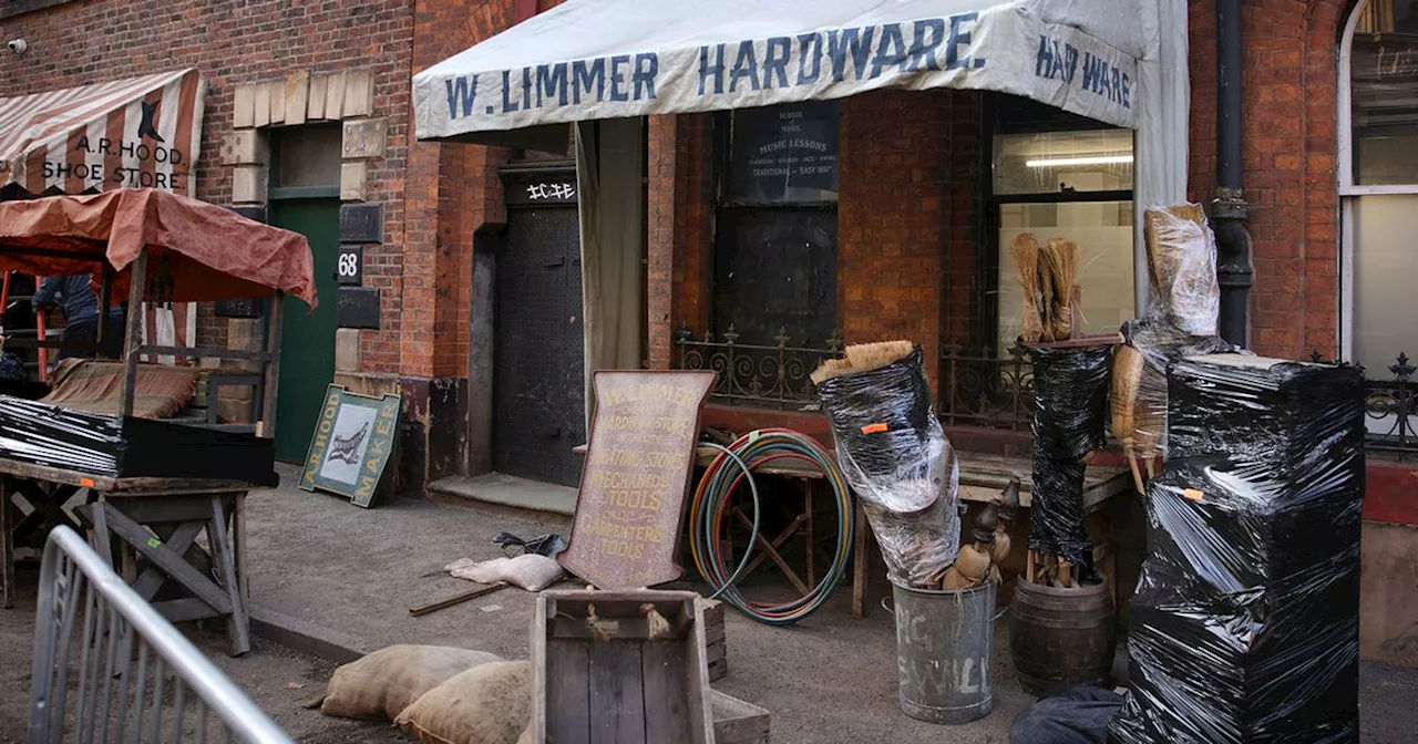 Northern Quarter transformed as Peaky Blinders creator films new Netflix show