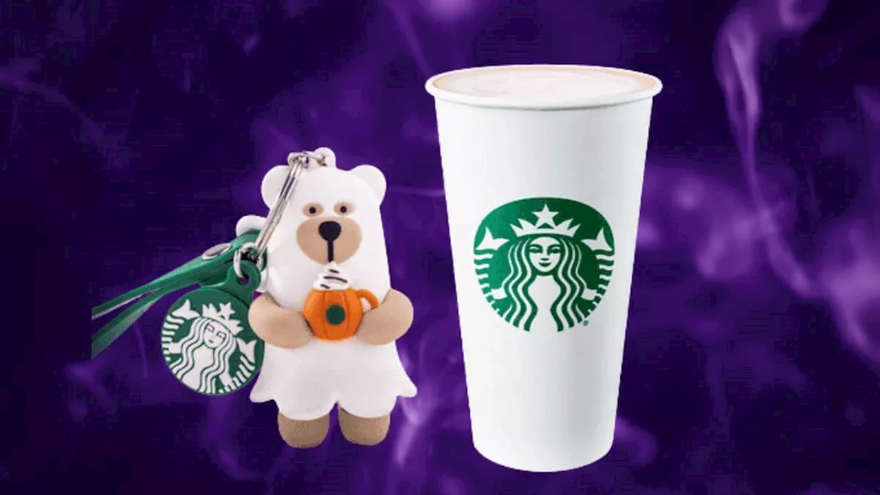 Starbucks revela el costo del llavero Bearista Fantasma para Halloween 2024