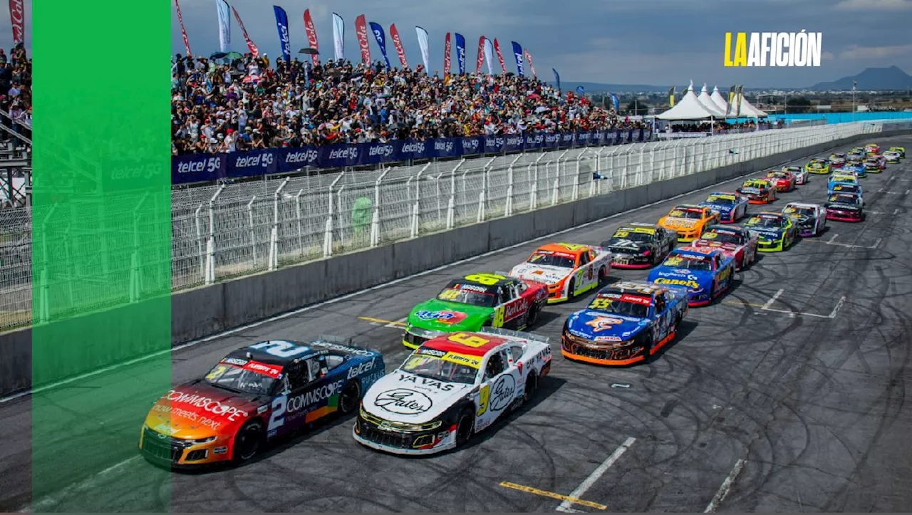 Alex de Alba Jr gana la semifinal de la Nascar México Series 2024