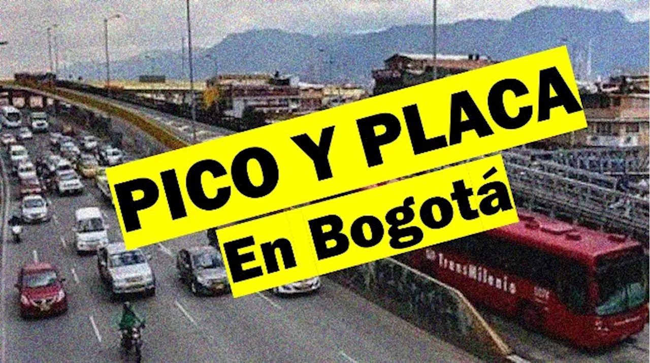 ¡aplica Para Todos Este Lunes Hay Pico Y Placa Regional Para Entrar A