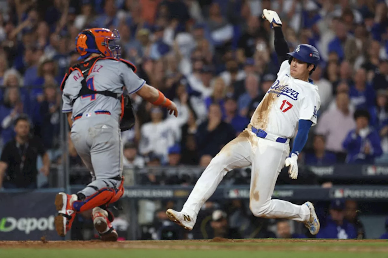 Dodgers crush Mets, 9-0, in playoffs’ series opener