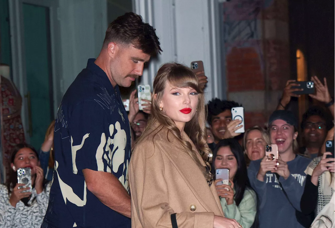 Taylor Swift channels ‘Reputation' era style during Travis Kelce date