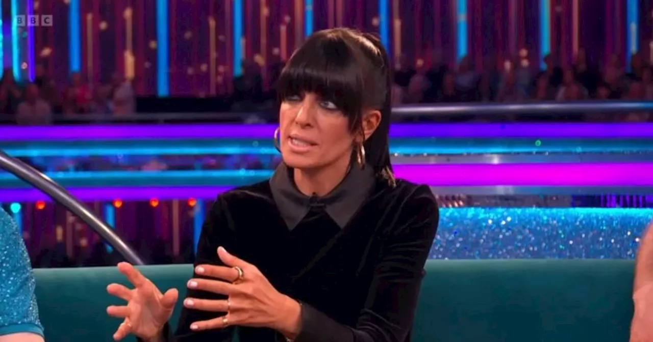 Claudia Winkleman's 'party perfect' Strictly velvet dress is under £100