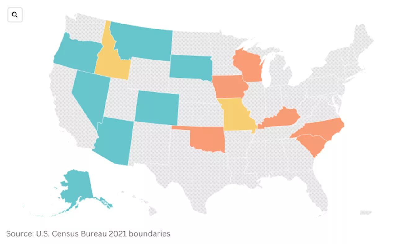 Map Shows States That Could Change Voting Rules After November