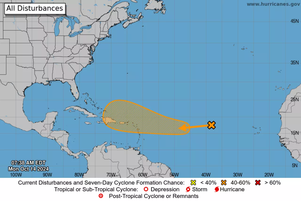 Potential Tropical Storm Nadine Path, Track as It Approaches Florida