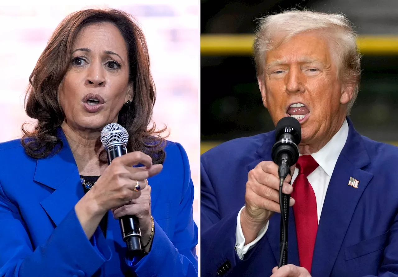 Harris vs. Trump: Who’s ahead? 2 new polls show a razor-thin presidential race