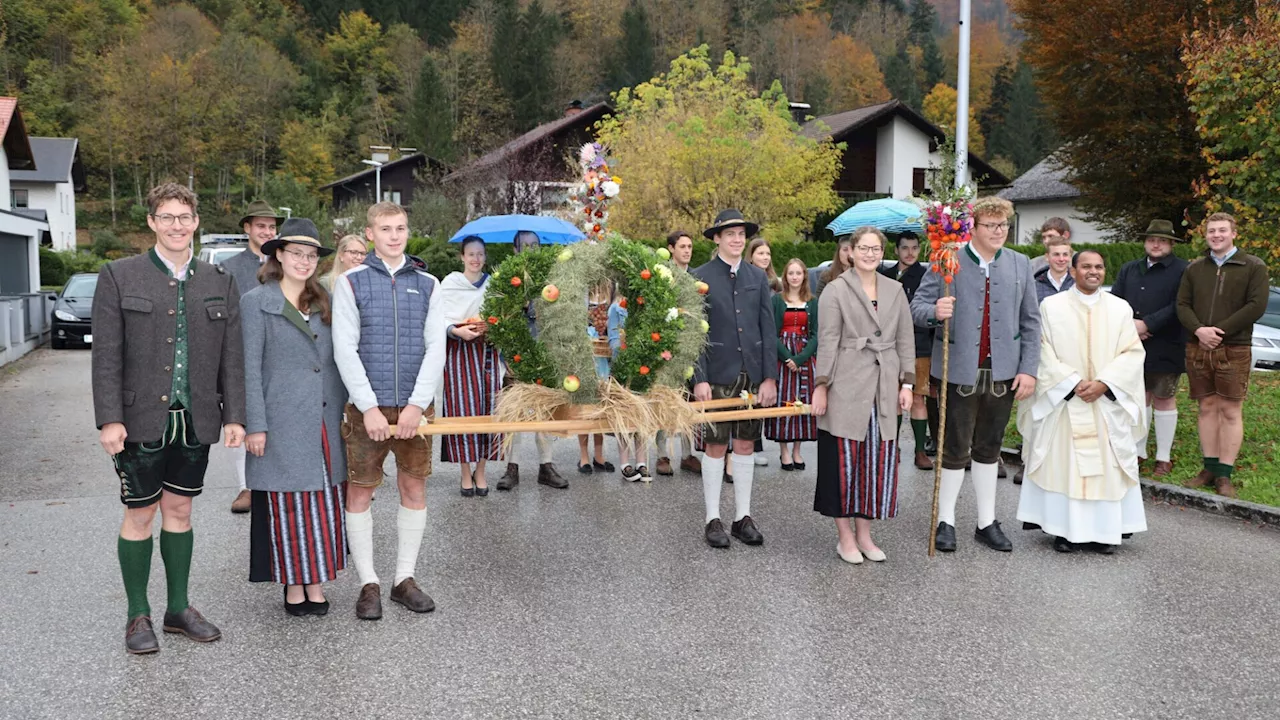 Göstling feierte Erntedank