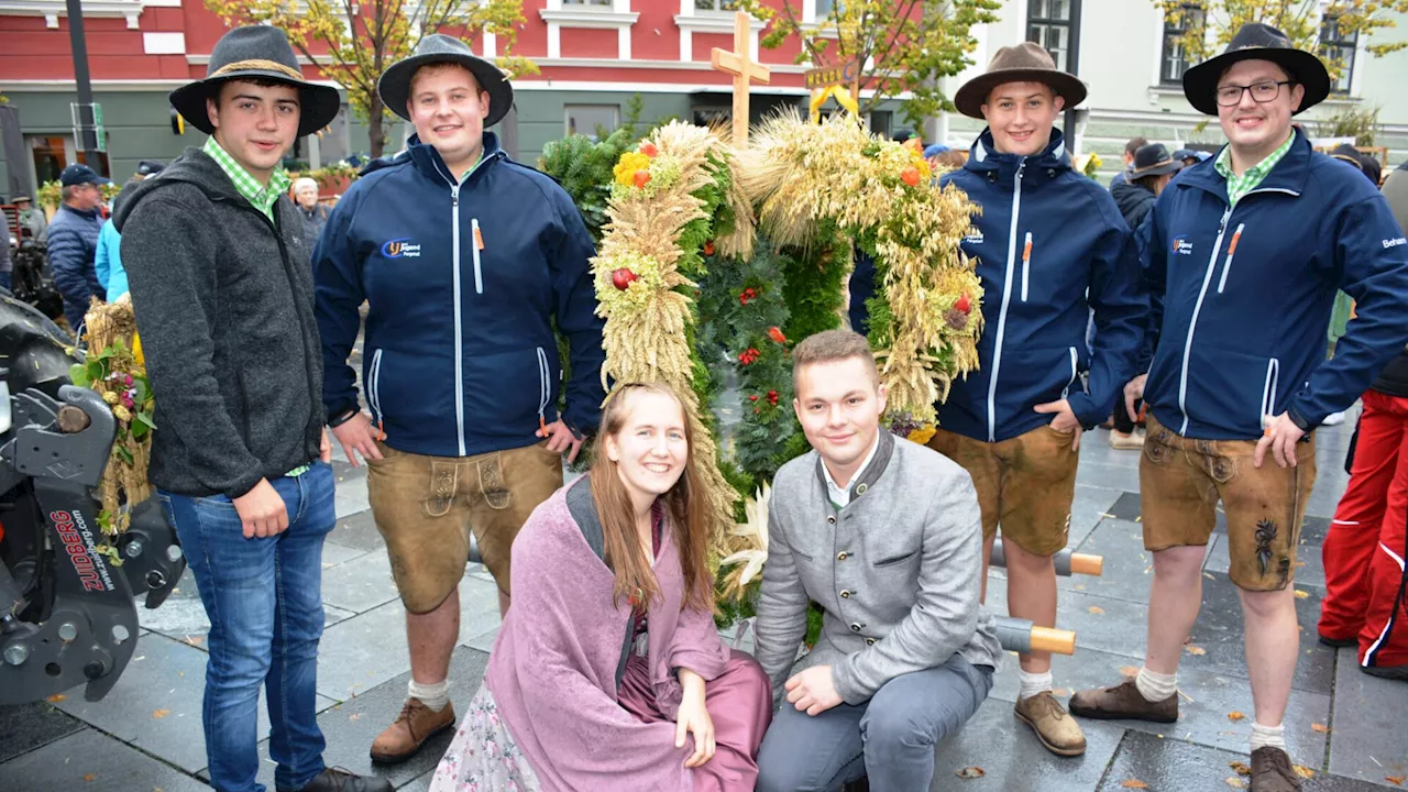 Landjugend trotzte dem Wetter – großer Erntedankumzug in Purgstall