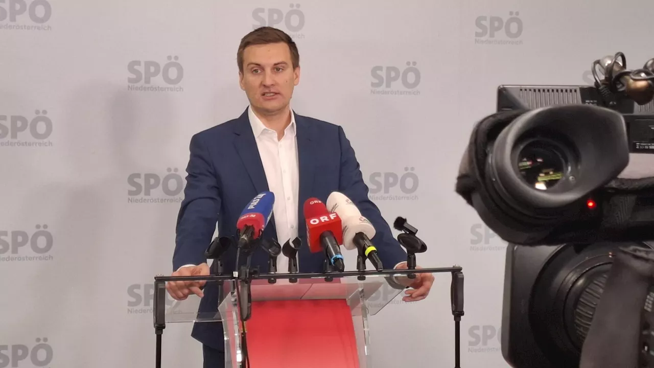 SPÖ NÖ-Chef Hergovich kritisiert die LGA-Gehälter