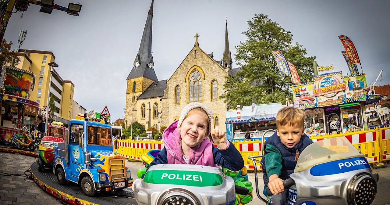 Kirmes in der Großbaustelle: Bielefelder Glückstaler trotzen den Unwägbarkeiten